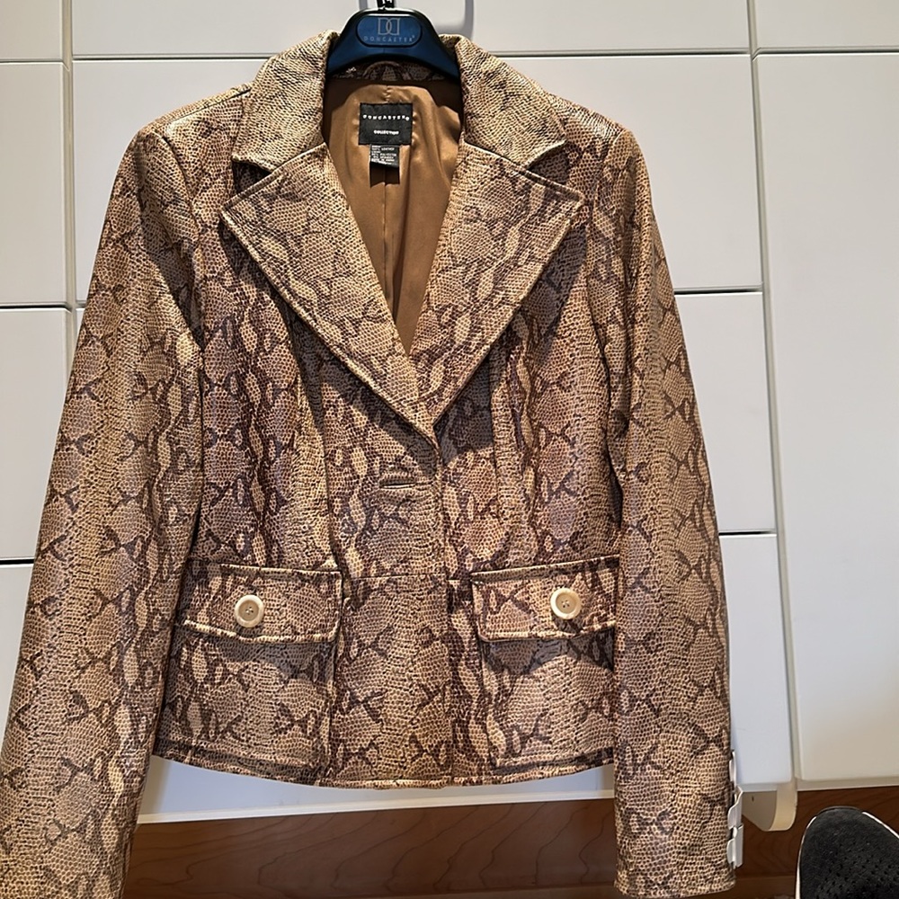 Doncaster leather blazer - Picture 3 of 4